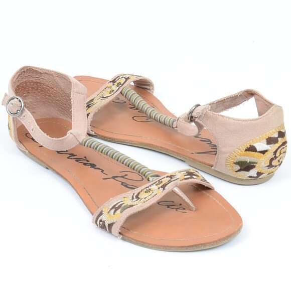 American Rag Alily Boho Summer Thong Open Toe Sandal Women's 10 - Picture 1 of 7